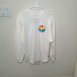 NWT Disney Parks Star Wars Pride Collection Unisex Rainbow Spirit Jersey